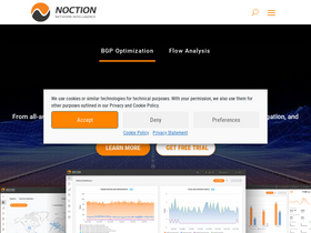 'noction.com' screenshot