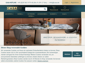 'casa.de' screenshot