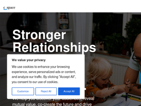 'cspace.com' screenshot