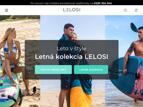 'lelosi.sk' screenshot