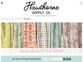 'hawthornesupplyco.com' screenshot
