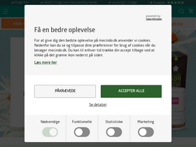 'mecindo.dk' screenshot