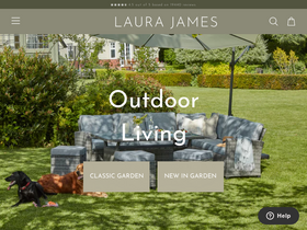 'laura-james.co.uk' screenshot