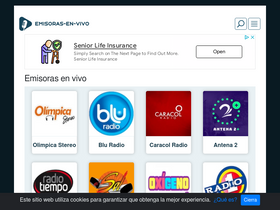 'emisoras-en-vivo.co' screenshot