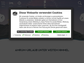 'amrum.de' screenshot