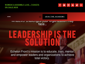 'echelonfront.com' screenshot