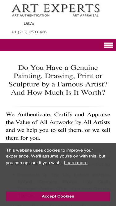 artexpertswebsite.com