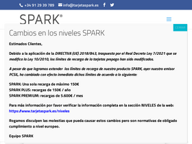 Tarjeta Spark - La tarjeta prepago recargable Spark MasterCard