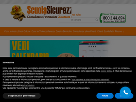 'scuolasicurezza.it' screenshot