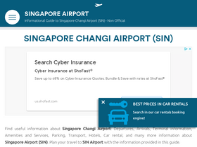 'singapore-airport.net' screenshot
