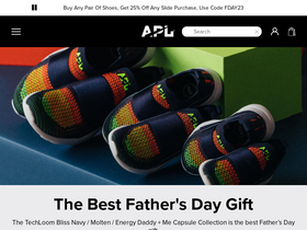 'athleticpropulsionlabs.com' screenshot