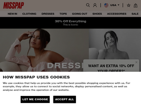'misspap.com' screenshot