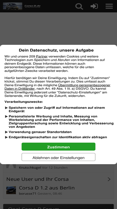 corsa-d.de