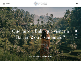 'amoureux-du-monde.com' screenshot