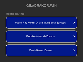 'giladrakor.fun' screenshot