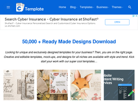 'creativetemplate.net' screenshot