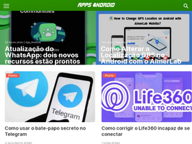 'aplicativosandroid.com' screenshot