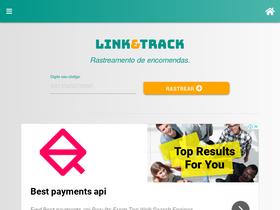 'linketrack.com' screenshot