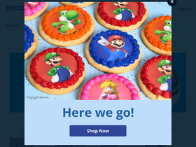 'decopac.com' screenshot