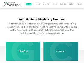 'thesweetcamera.com' screenshot