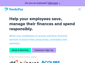 'tendopay.ph' screenshot