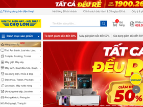 'dienmaycholon.vn' screenshot