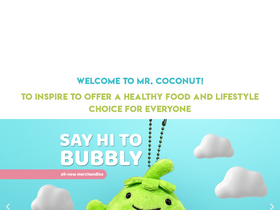 'mrcoconut.sg' screenshot