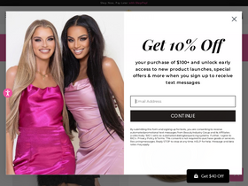 'hiddencrownhair.com' screenshot