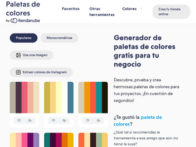 'paletadecolores.com.mx' screenshot