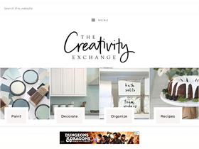 'thecreativityexchange.com' screenshot