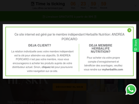 hlfshop.fr homepage screenshot