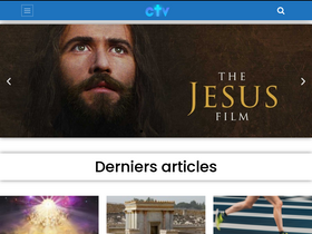 'chretientv.com' screenshot