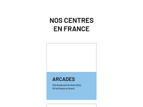 'klepierre.fr' screenshot