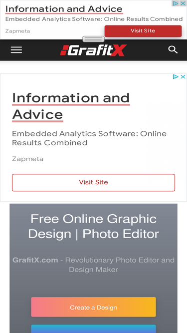 GrafitX - Free Online Graphic Design Maker - Photo and Image Creator