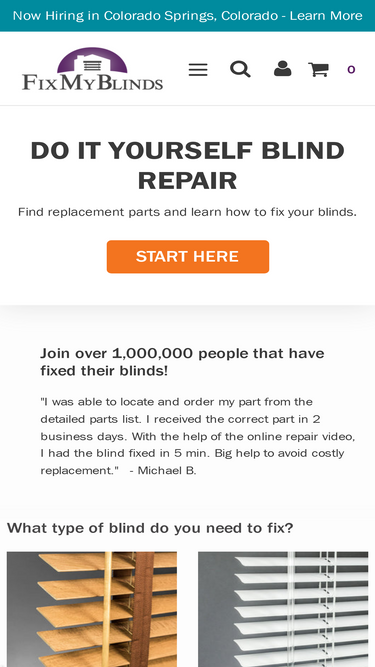 Fix My Blinds  Do It Yourself Blind Repair