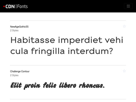 'cdnfonts.com' screenshot