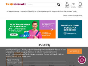 'twojesoczewki.com' screenshot