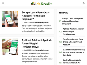 'idekredit.com' screenshot