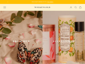 atelier-wolkengold.de homepage screenshot