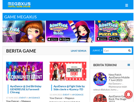 'megaxus.com' screenshot