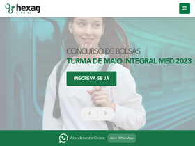 'cursinhoparamedicina.com.br' screenshot