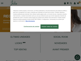 'perfumeriajulia.es' screenshot