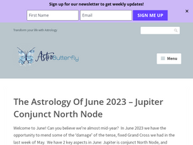 'astrobutterfly.com' screenshot