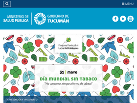'msptucuman.gov.ar' screenshot