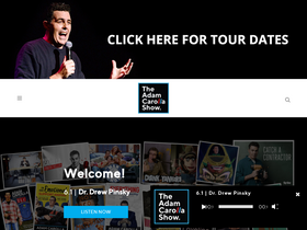 'adamcarolla.com' screenshot