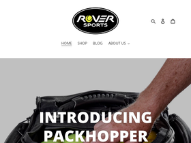 rovertennis.com homepage screenshot