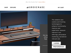 grove.myshopify.com website screenshot