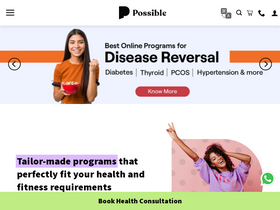 'possible.in' screenshot