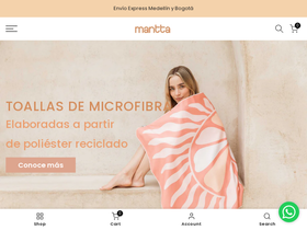 mantta.co homepage screenshot