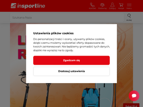 'e-insportline.pl' screenshot